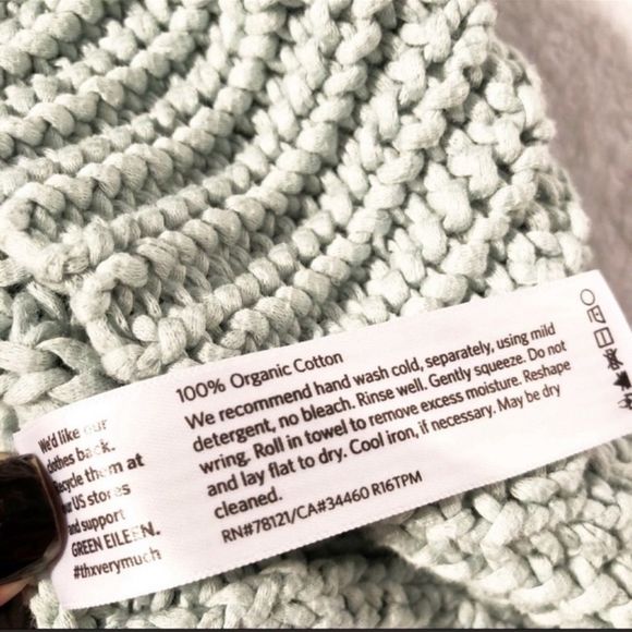 Eileen Fisher Tape-Neck Knit Top - Picture 9 of 9